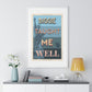 Biggie taught me well:"I'd rather die on my feet, than die on my knees" Stylish poster artwork for any room.  Premium Framed Vertical Poster