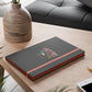 Worry is a Misuse of the Imagination. Color Contrast Notebook - Ruled