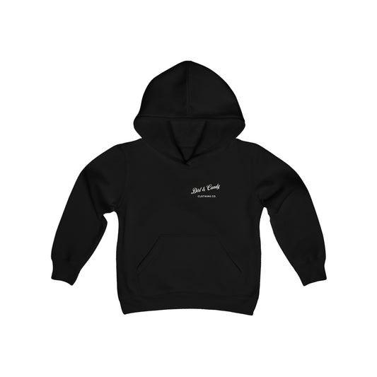 Dirt and Candy Anime Eyes Hoodie: No Unicorns, No Rainbows; Youth Heavy Blend Hooded Sweatshirt