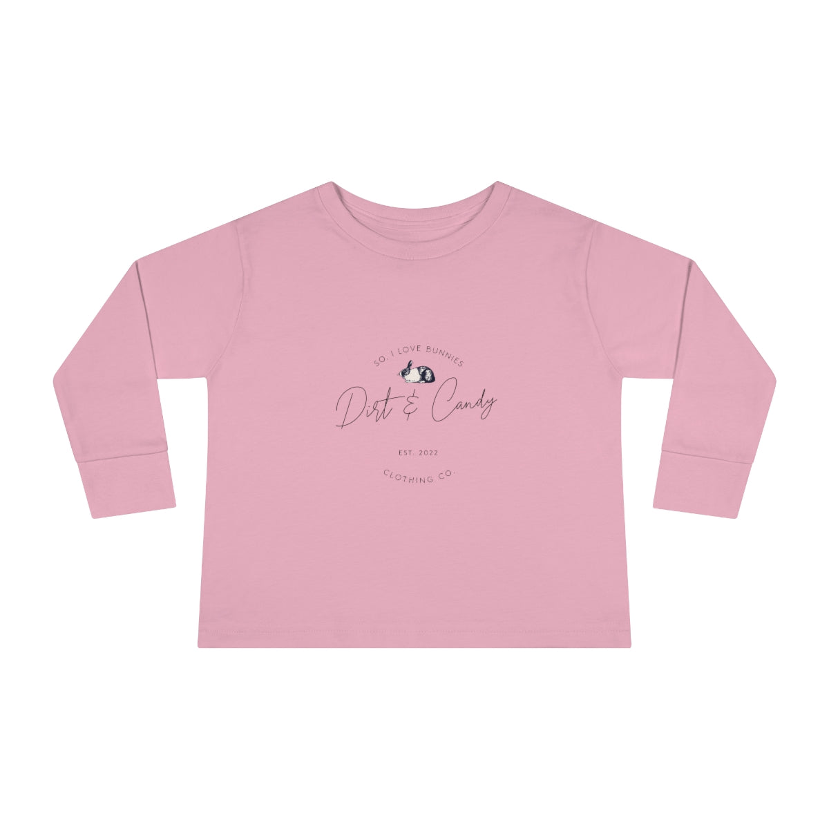 So, I love bunnies Toddler Long Sleeve Tee
