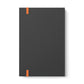 Worry is a Misuse of the Imagination. Color Contrast Notebook - Ruled