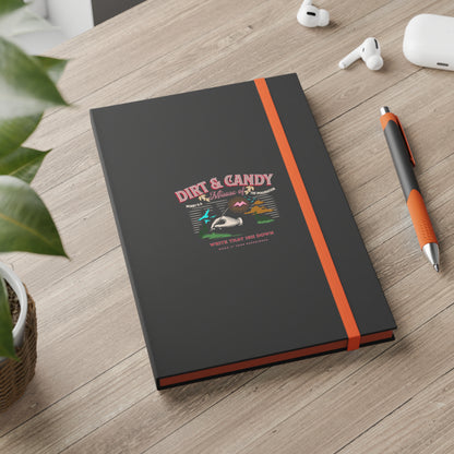 Worry is a Misuse of the Imagination. Color Contrast Notebook - Ruled