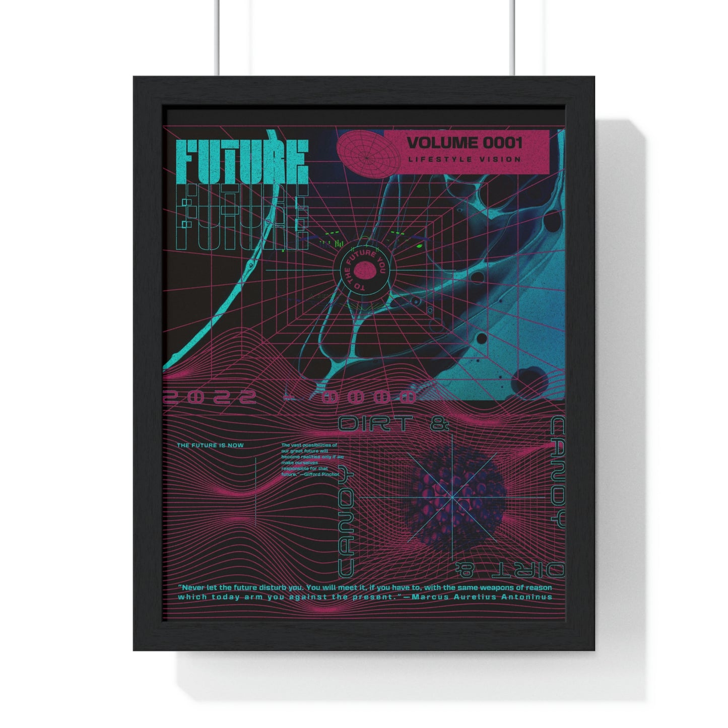 The Future You, Vol 0001,  Premium Framed Vertical Poster
