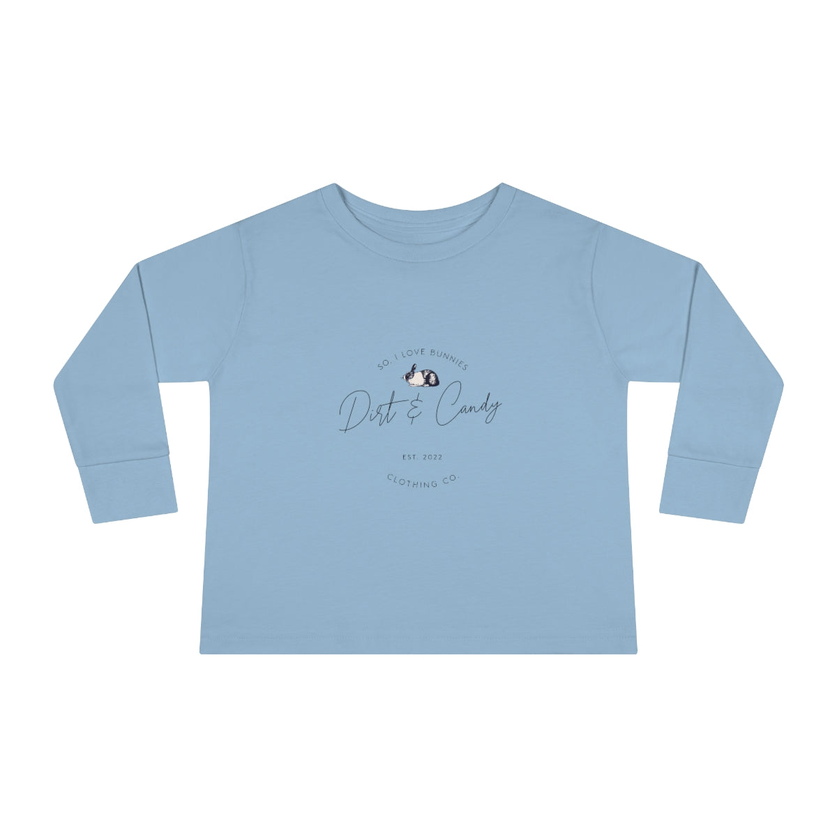 So, I love bunnies Toddler Long Sleeve Tee