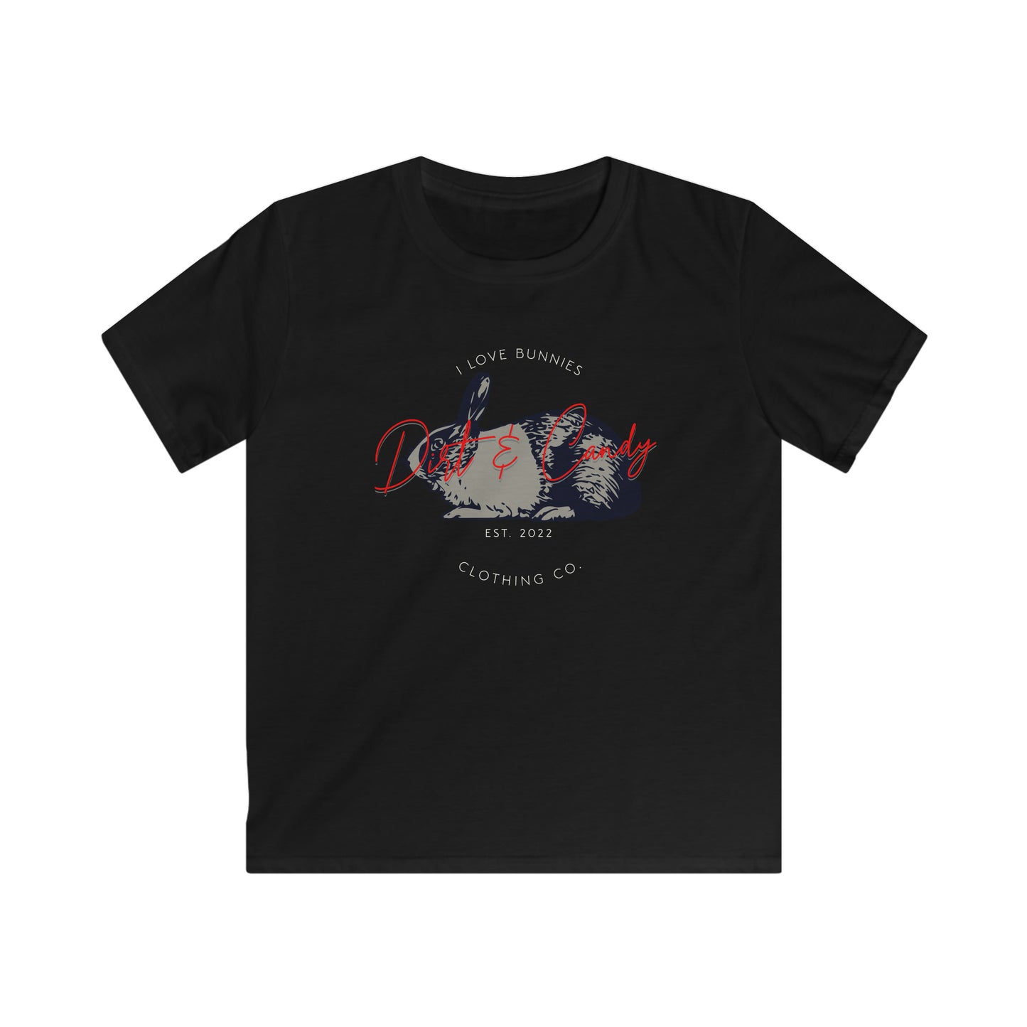 Bunny love: The perfect t-shirt for bunny and animal loving-kids.