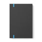 Worry is a Misuse of the Imagination. Color Contrast Notebook - Ruled