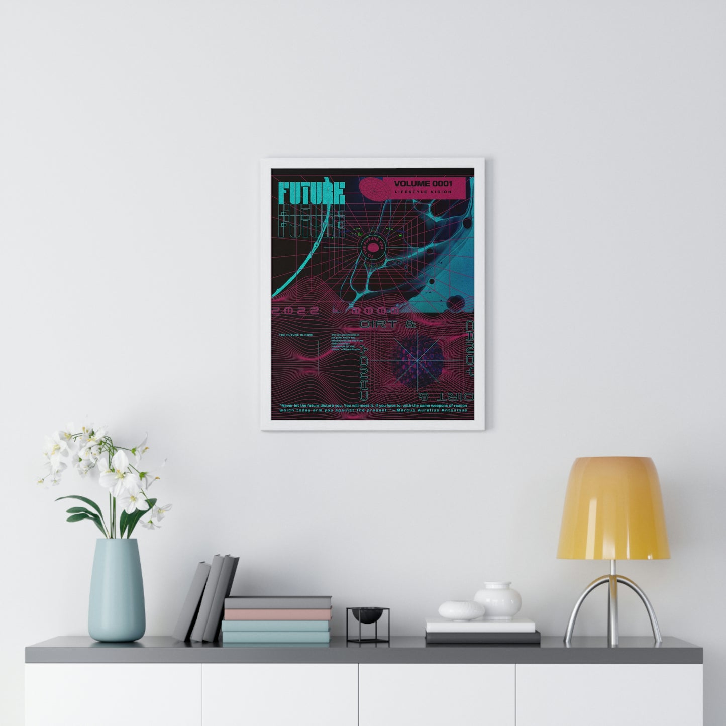 The Future You, Vol 0001,  Premium Framed Vertical Poster