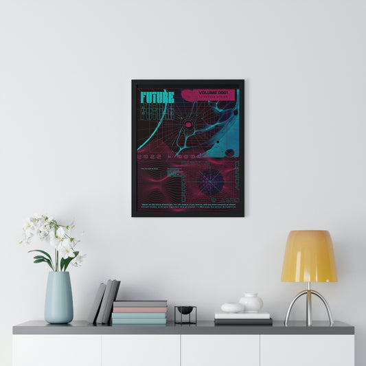The Future You, Vol 0001,  Premium Framed Vertical Poster