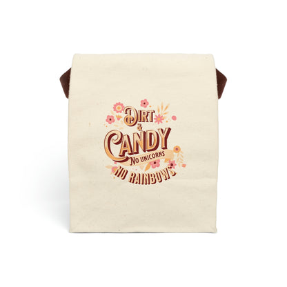 Canvas Lunch Bag With Strap