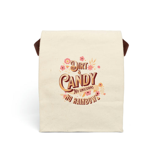 Canvas Lunch Bag With Strap