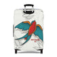 Travel in style with our fun "sparrow love" luggage cover.